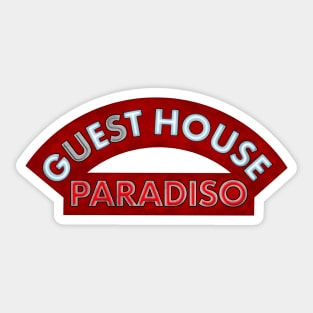 Guest House Paradiso (Bottom) Sticker